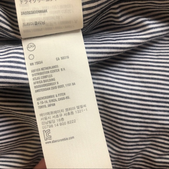 Abercrombie Fitch navy wool preppy blazer/Jacket L - Picture 7 of 11